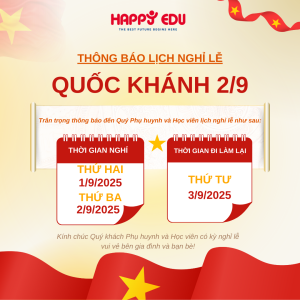 📢 THÔNG BÁO LỊCH NGHỈ LỄ QUỐC KHÁNH 2/9 📢 📢 THÔNG BÁO LỊCH NGHỈ LỄ QUỐC KHÁNH 2/9 📢