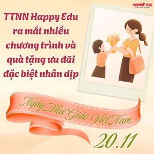 🎉 CHÀO MỪNG NGÀY NHÀ GIÁO VIỆT NAM 20/11 – ƯU ĐÃI ĐẶC BIỆT THÁNG TRI ÂN 🎉